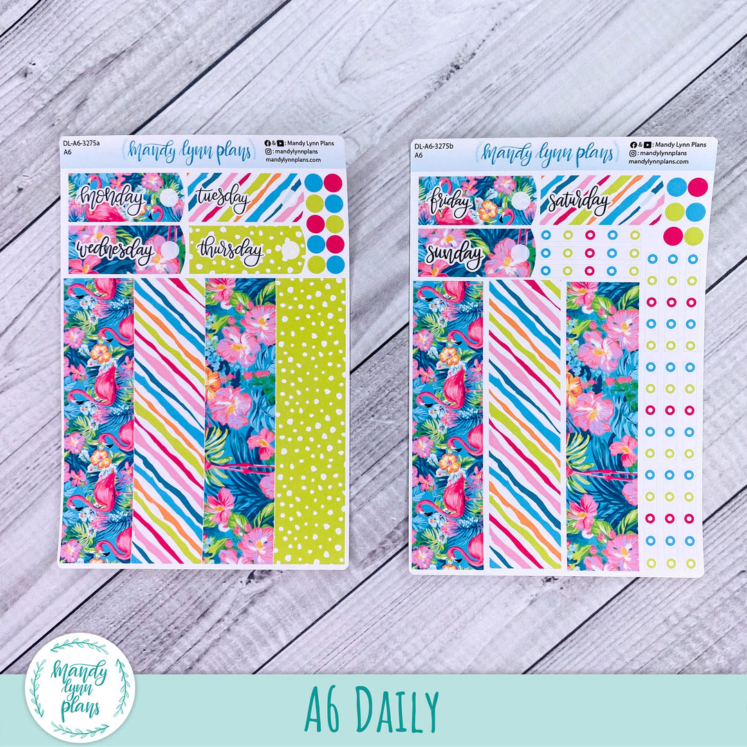 A6 Daily Kit || Flamingos || DL-A6-3275