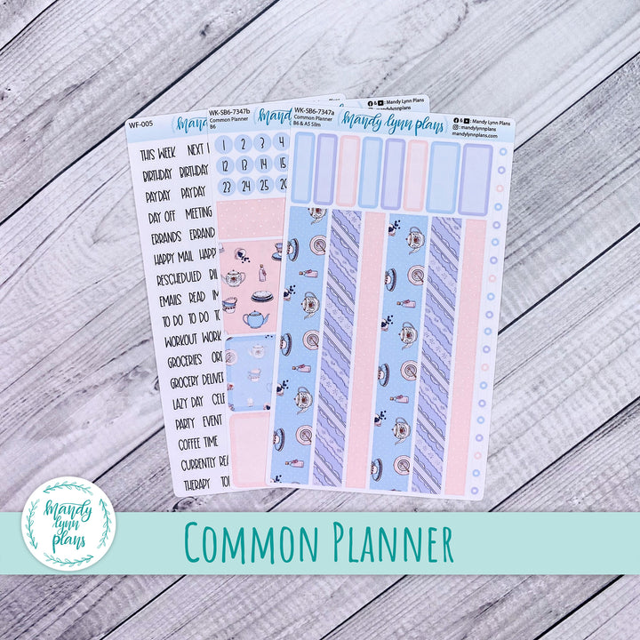 Weekly Kit || Sterling Ink Common Planners || Tea Party || 347