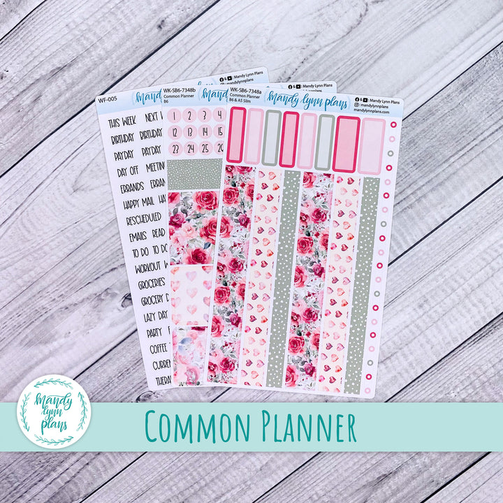 Weekly Kit || Sterling Ink Common Planners || Fall in Love || 348