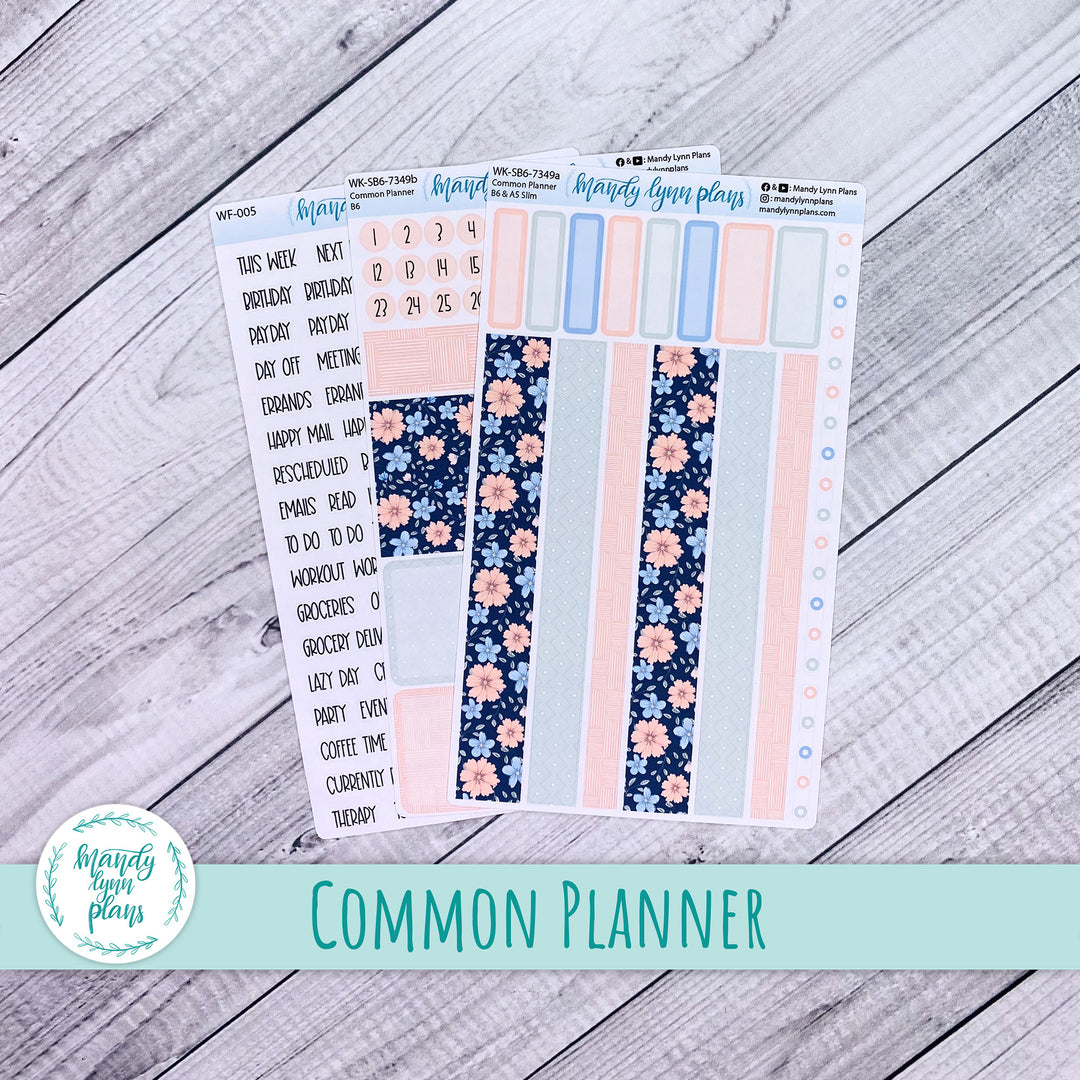 Weekly Kit || Sterling Ink Common Planners || Spring Bloom || 349