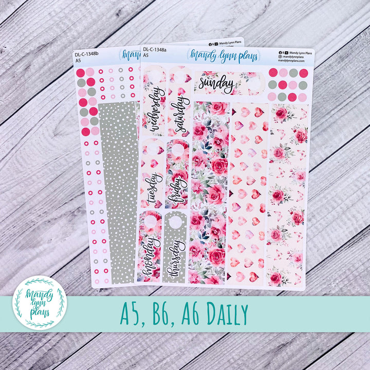 Daily Kit || A5, B6, A6 || Fall in Love || 348