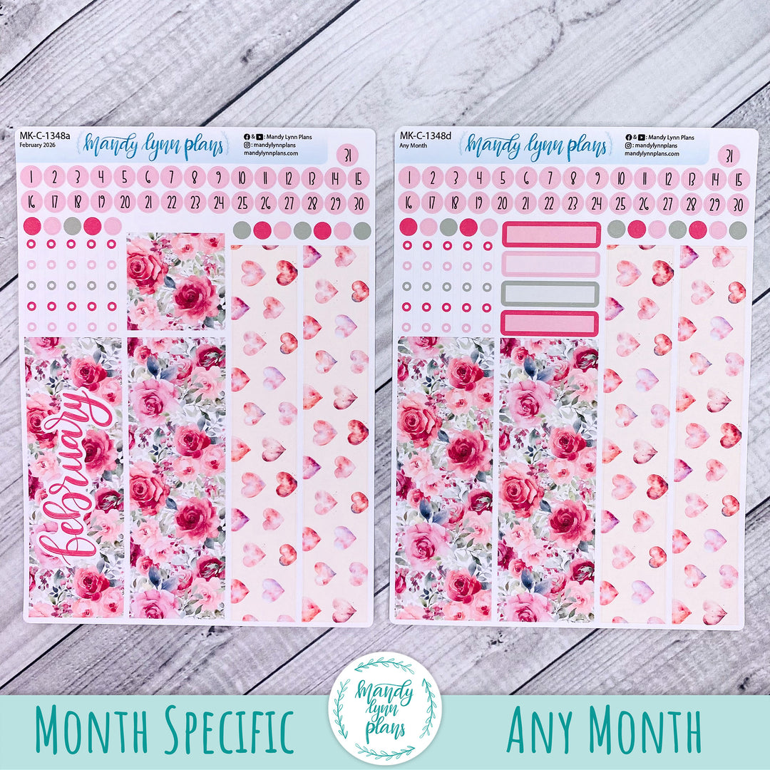 Monthly Kit || Hobonichi Cousin, Weeks, A6 || Fall in Love || 348