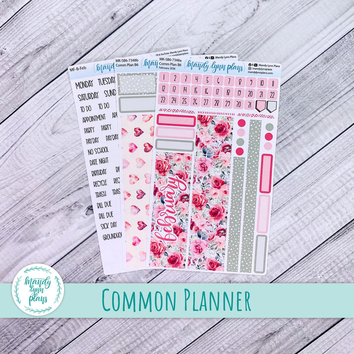 Monthly Kit || Sterling Ink A5, A5 Slim, B6, B6 Slim, N1, N2 Common Planner || Fall in Love || 348