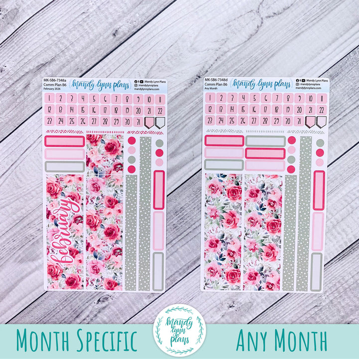 Monthly Kit || Sterling Ink A5, A5 Slim, B6, B6 Slim, N1, N2 Common Planner || Fall in Love || 348
