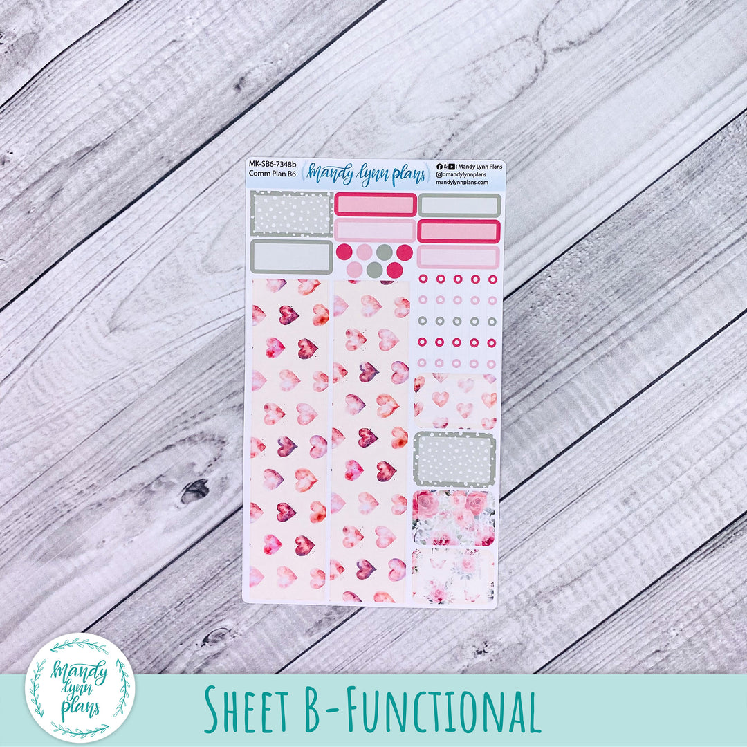 Monthly Kit || Sterling Ink A5, A5 Slim, B6, B6 Slim, N1, N2 Common Planner || Fall in Love || 348