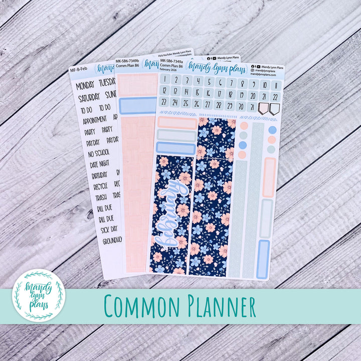 Monthly Kit || Sterling Ink A5, A5 Slim, B6, B6 Slim, N1, N2 Common Planner || Spring Bloom || 349