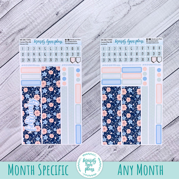 Monthly Kit || Sterling Ink A5, A5 Slim, B6, B6 Slim, N1, N2 Common Planner || Spring Bloom || 349