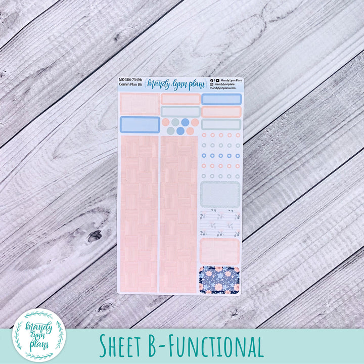 Monthly Kit || Sterling Ink A5, A5 Slim, B6, B6 Slim, N1, N2 Common Planner || Spring Bloom || 349