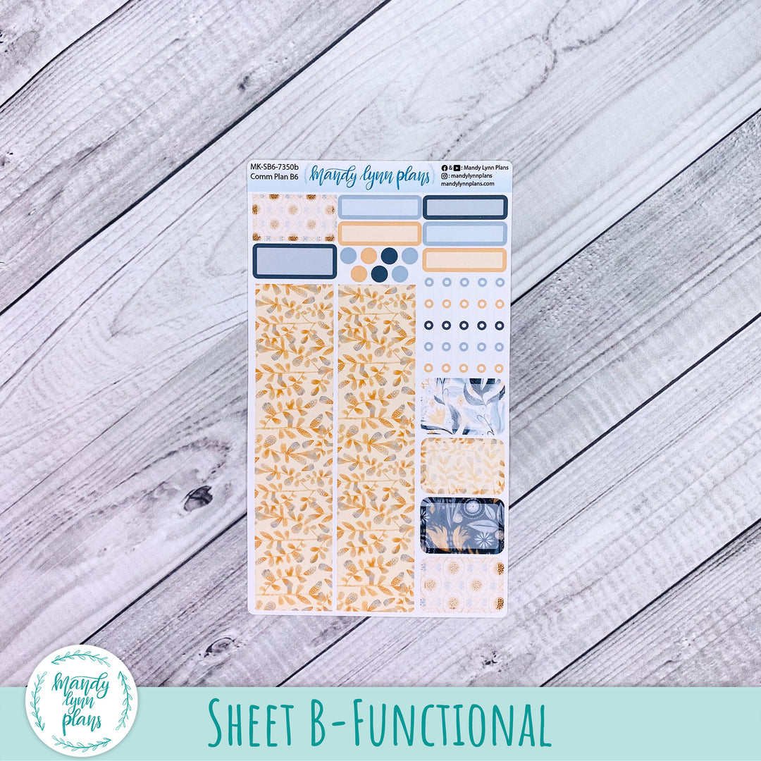 Monthly Kit || Sterling Ink A5, A5 Slim, B6, B6 Slim, N1, N2 Common Planner || Watercolor Floral || 350