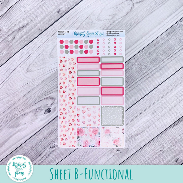 Monthly Kit || Wonderland 222 A5, B6, A6 || Fall in Love || 348