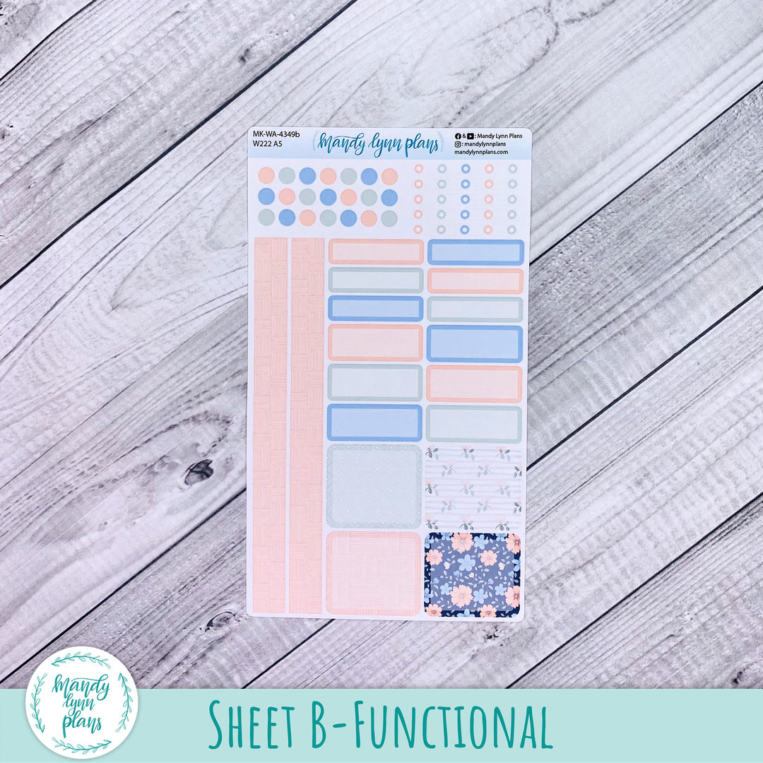 Monthly Kit || Wonderland 222 A5, B6, A6 || Spring Bloom || 349