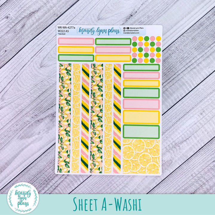 Wonderland 222 Weekly Kit || Lemons || 277