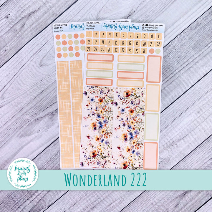 Any Month Wonderland 222 Monthly Kit || Rustic Wildflowers || 276