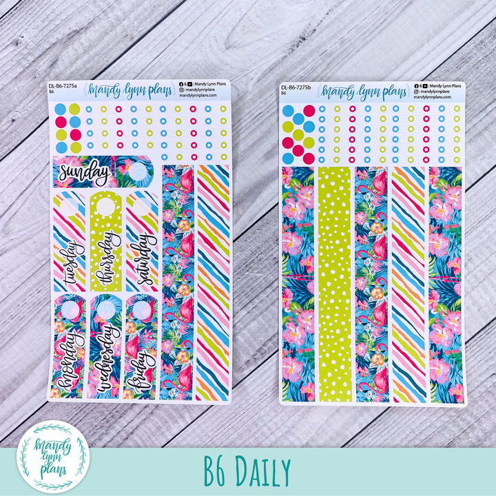 B6 Daily Kit || Flamingos || DL-B6-7275