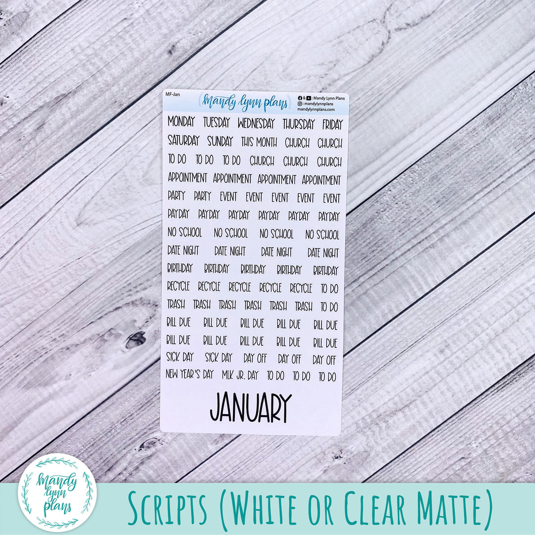 Monthly Kit || A5, B6, A6 Plans by Just Scribble || Time to Party || 344