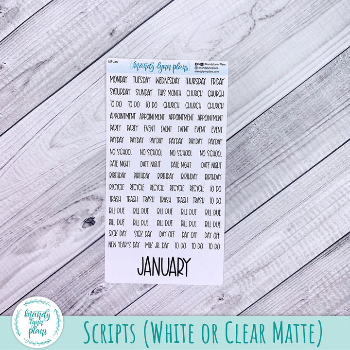 Monthly Kit || A5, B6, A6 Plans by Just Scribble || Time to Party || 344