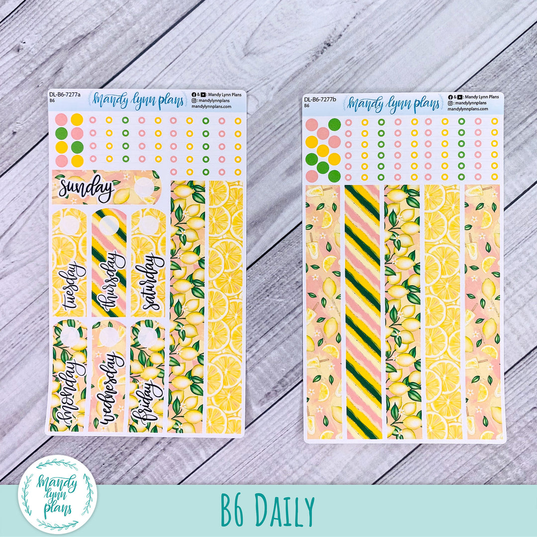 B6 Daily Kit || Lemons || DL-B6-7277