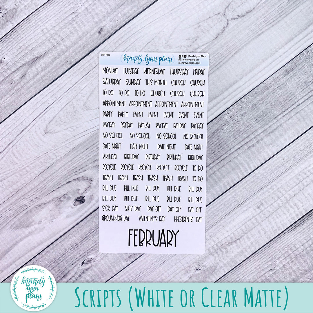 Monthly Kit || A5, B6, A6 Plans by Just Scribble || Tea Party || 347