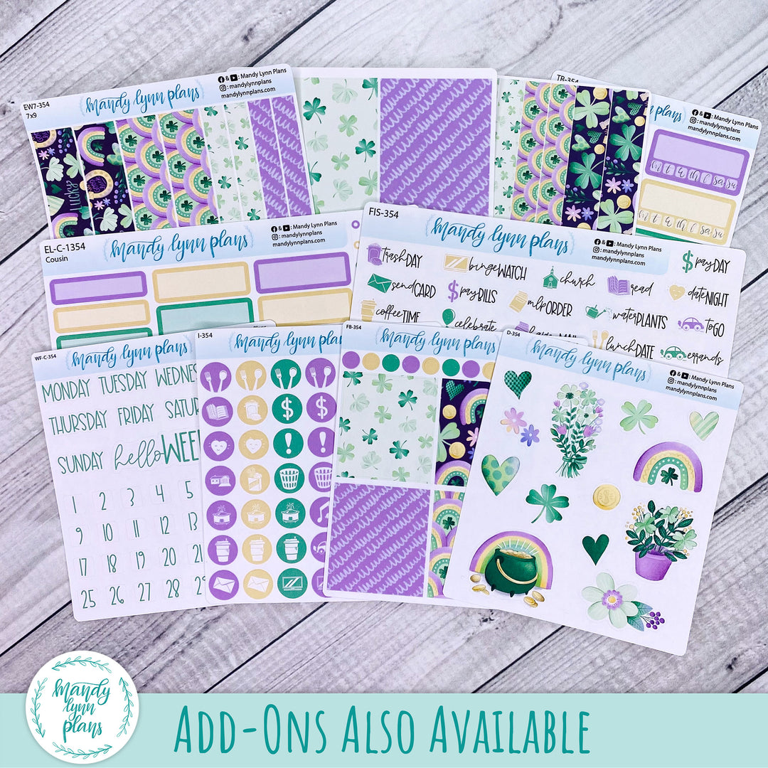 Weekly Kit || A5, B6, A6 Plans by Just Scribble || Happy-Go-Lucky || 354