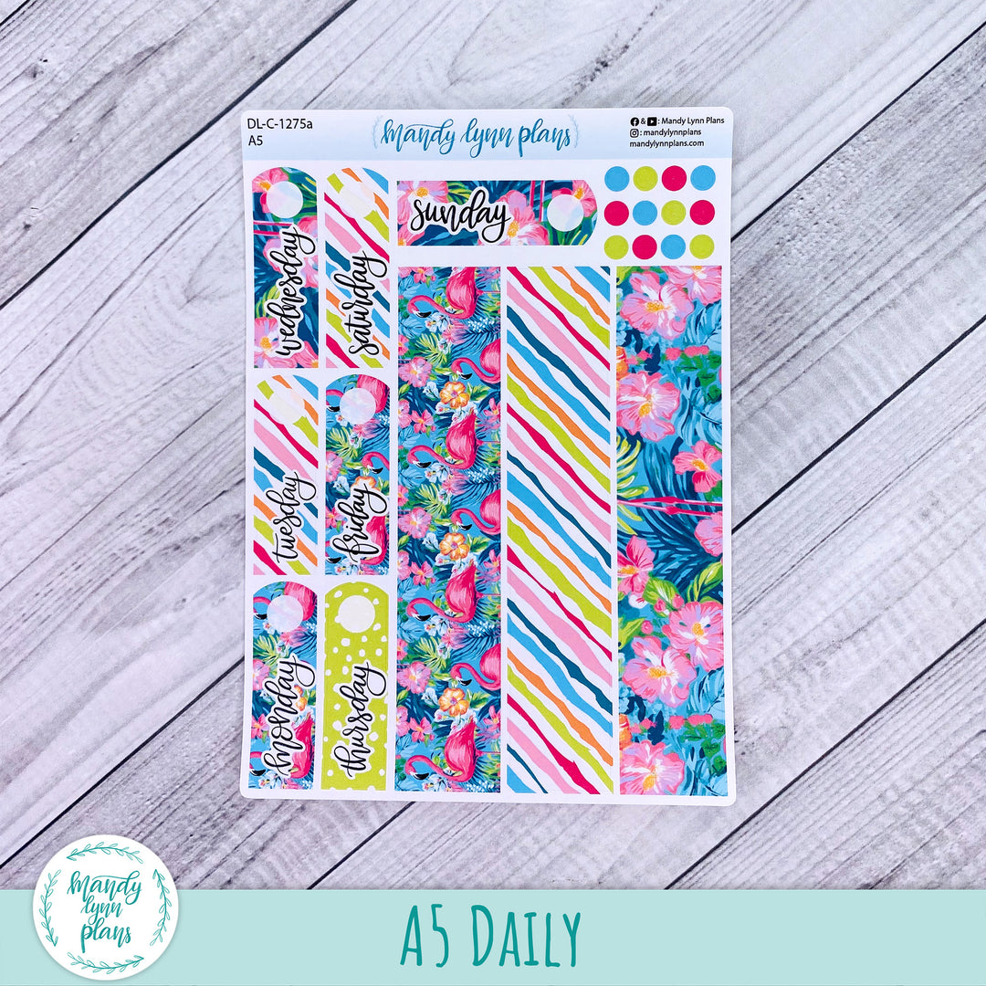 A5 Daily Kit || Flamingos || DL-C-1275