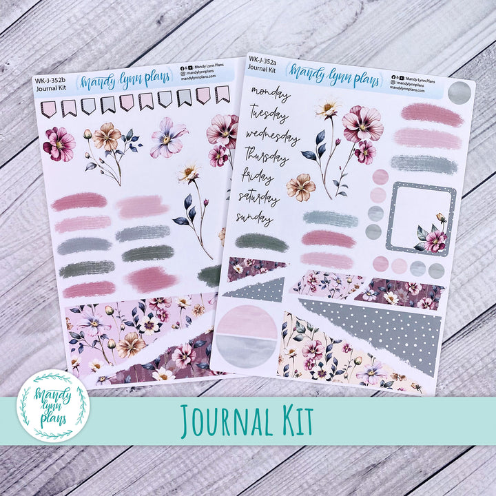 Floral Elegance Journal Kit || WK-J-352
