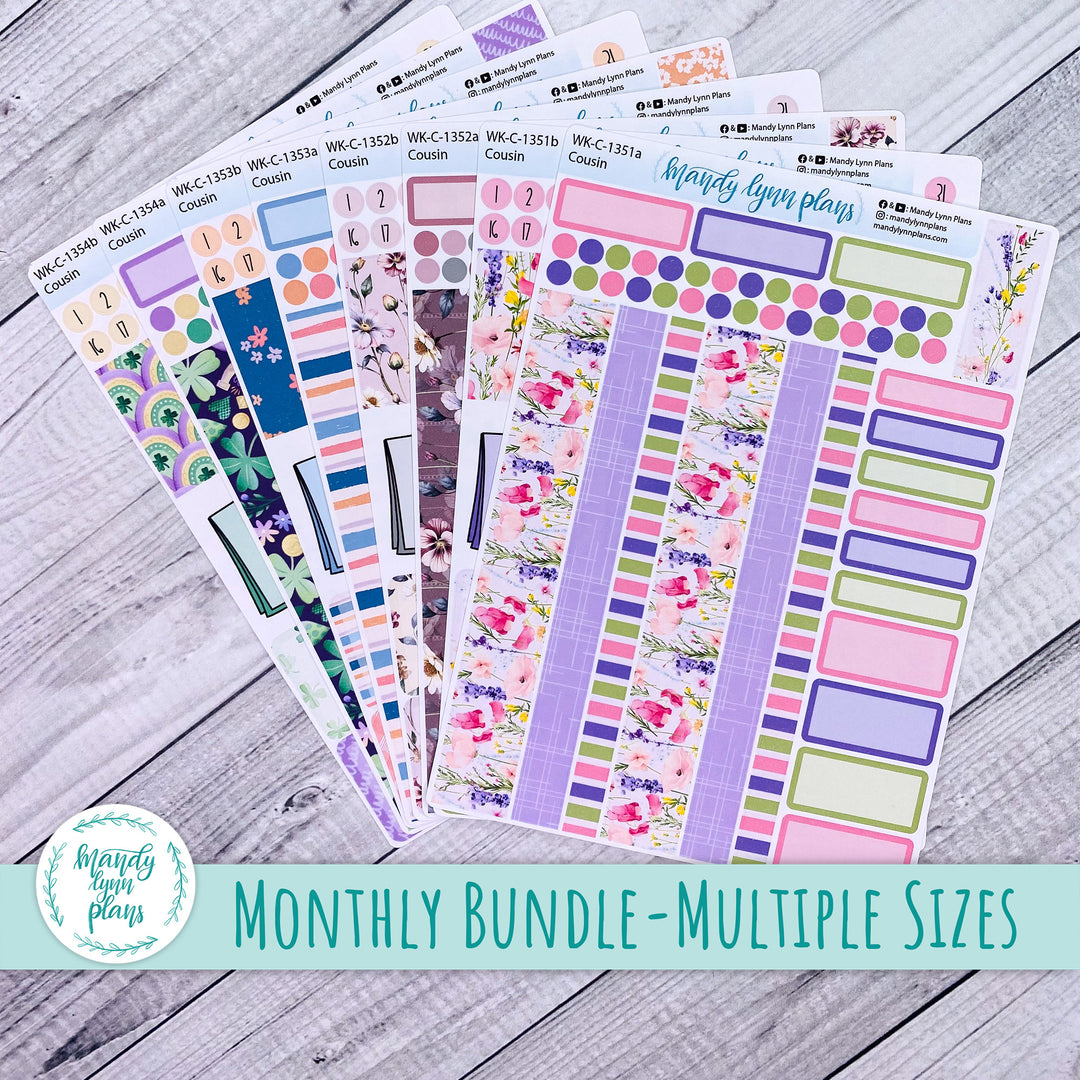 March 2026 Monthly Bundle - Weekly Kits