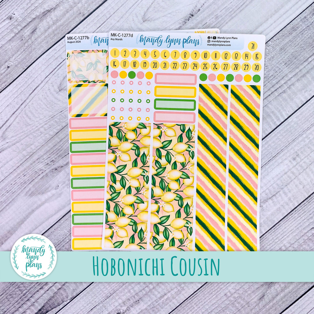 Any Month Hobonichi Cousin Monthly Kit || Lemons || MK-C-1277