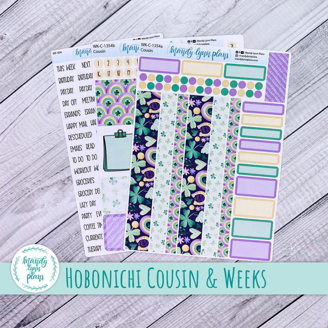 Weekly Kit || Hobonichi Cousin and Weeks || Happy-Go-Lucky || 354