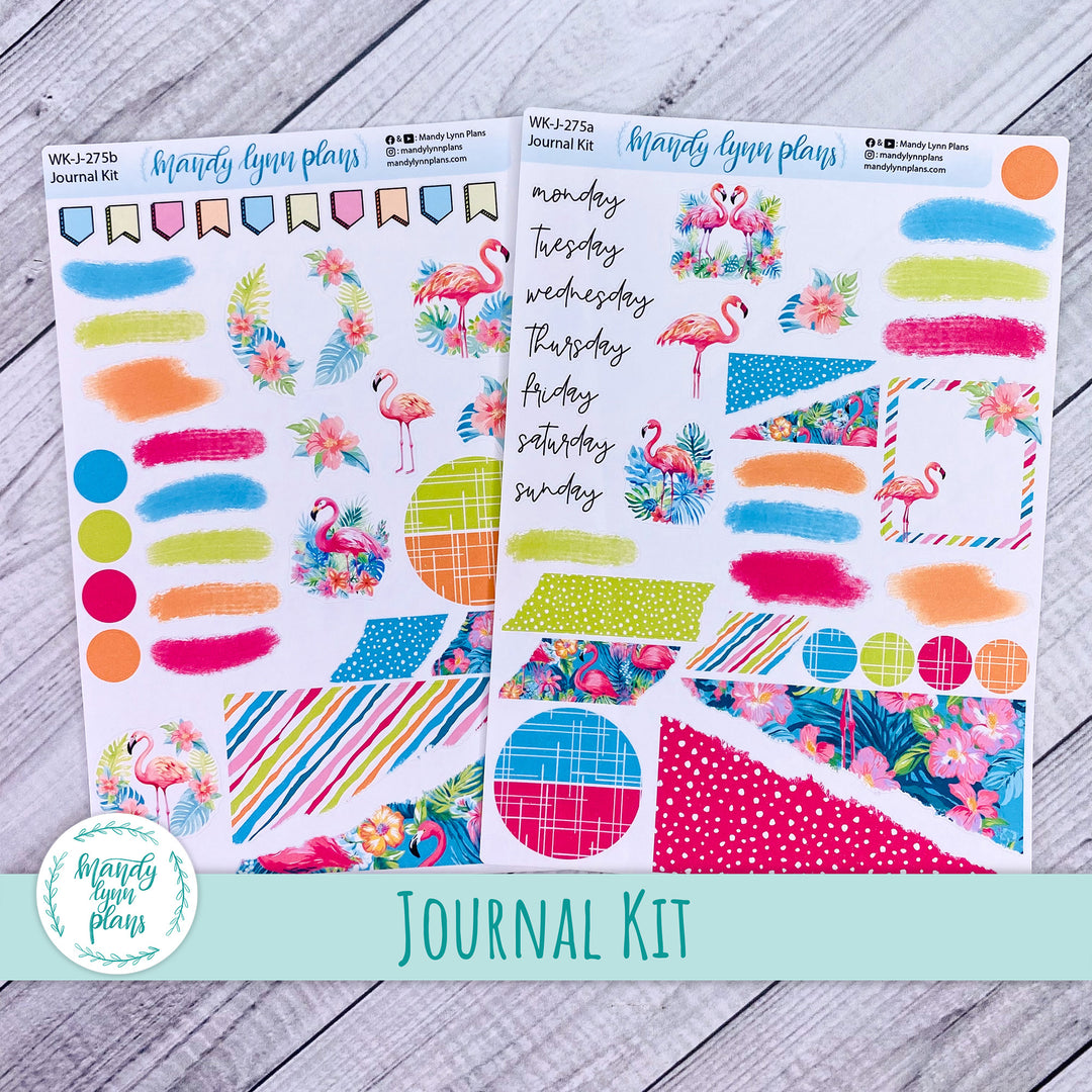 Flamingos Journal Kit || WK-J-275