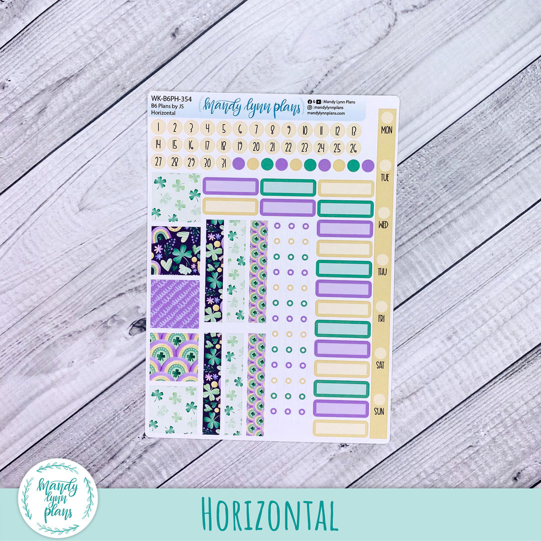 Weekly Kit || A5, B6, A6 Plans by Just Scribble || Happy-Go-Lucky || 354