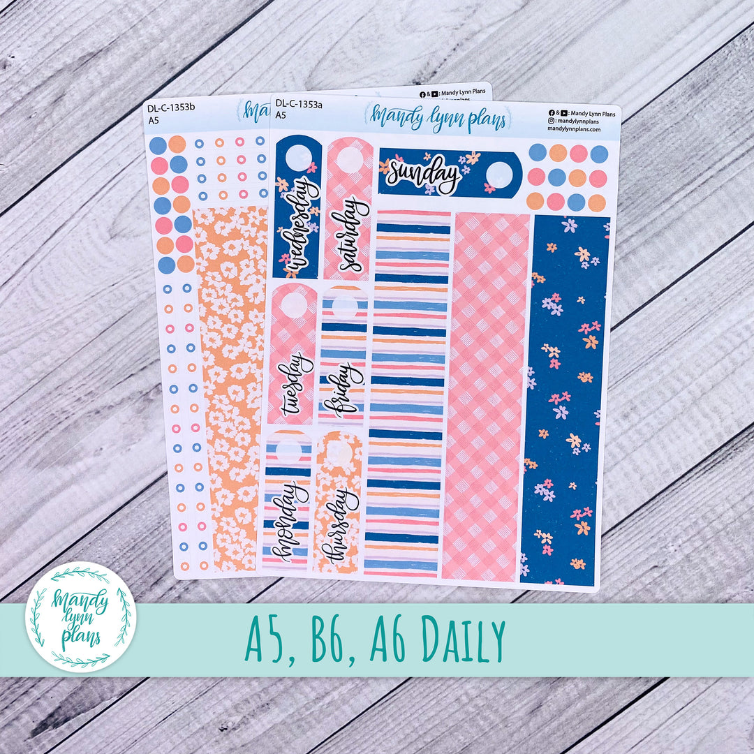 Daily Kit || A5, B6, A6 || Springtime Motifs || 353
