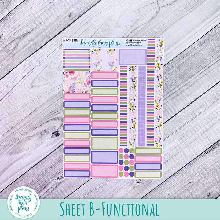 Monthly Kit || Hobonichi Cousin, Weeks, A6 || Floral Delight || 351