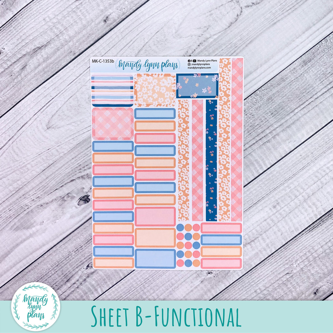 Monthly Kit || Hobonichi Cousin, Weeks, A6 || Springtime Motifs || 353