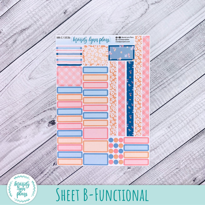 Monthly Kit || Hobonichi Cousin, Weeks, A6 || Springtime Motifs || 353