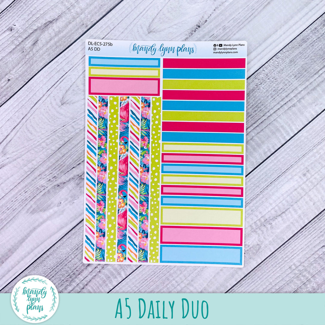 EC A5 Daily Duo Kit || Flamingos || DL-EC5-275