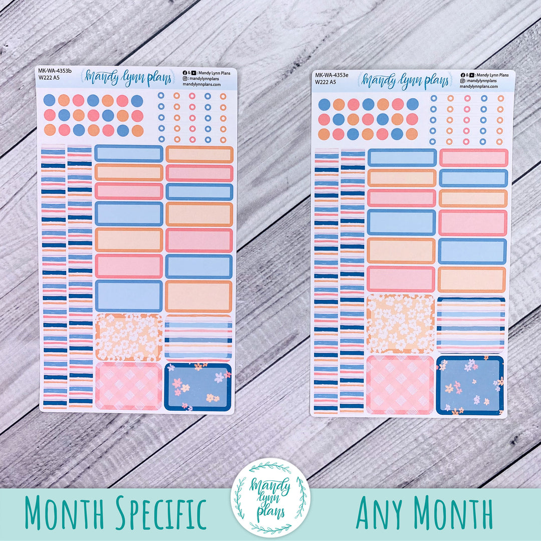 Monthly Kit || Wonderland 222 A5, B6, A6 || Springtime Motifs || 353