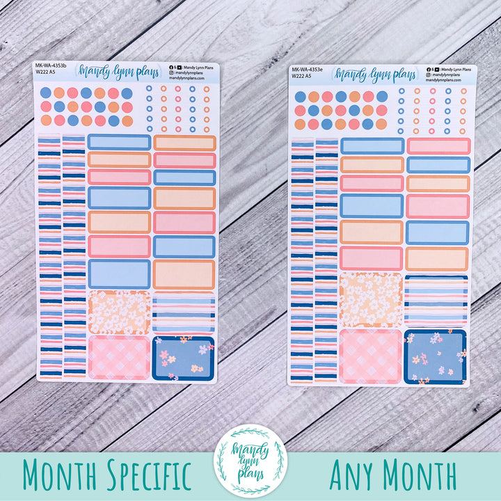 Monthly Kit || Wonderland 222 A5, B6, A6 || Springtime Motifs || 353