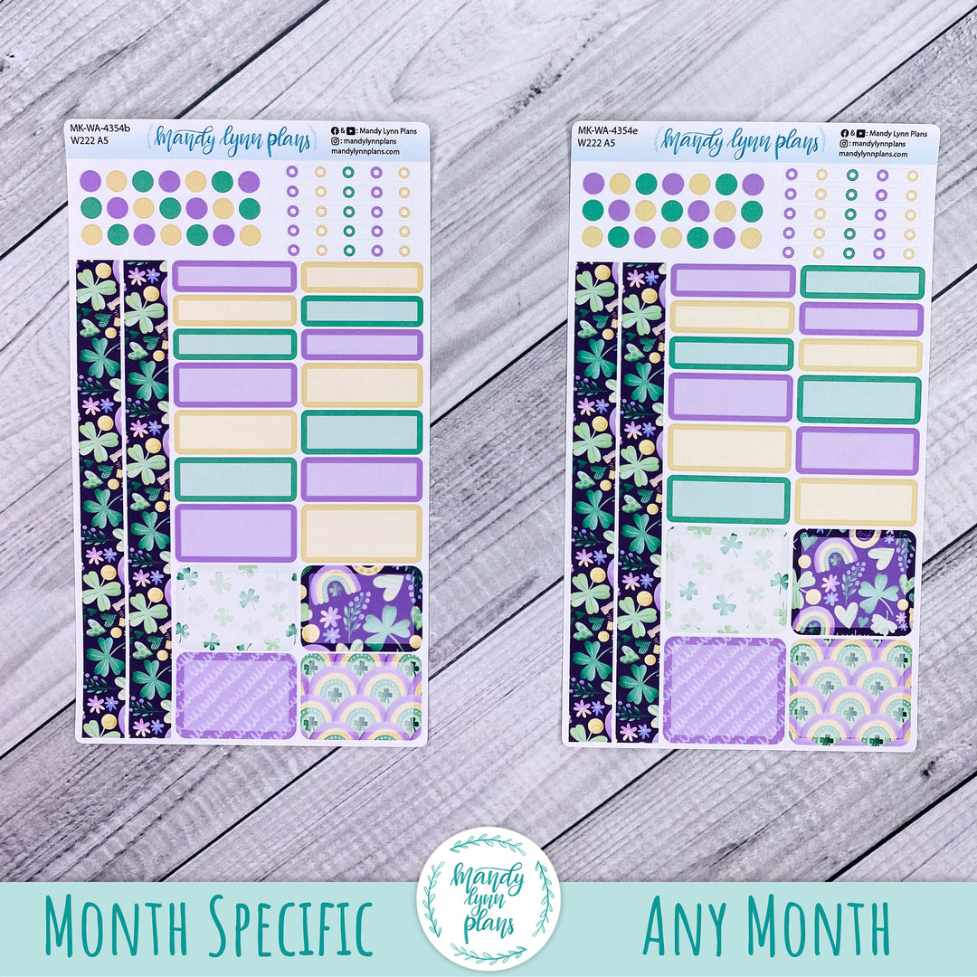 Monthly Kit || Wonderland 222 A5, B6, A6 || Happy-Go-Lucky || 354