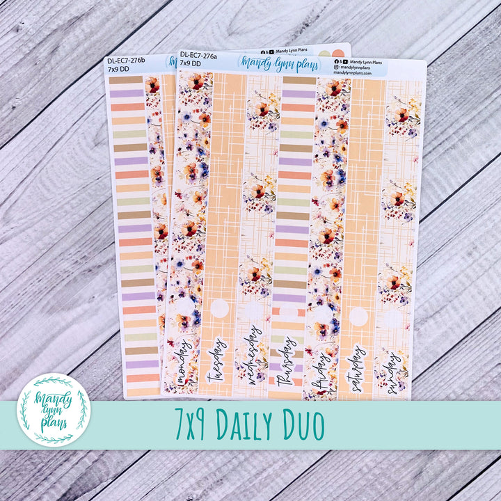 EC 7x9 Daily Duo Kit || Rustic Wildflowers || DL-EC7-276