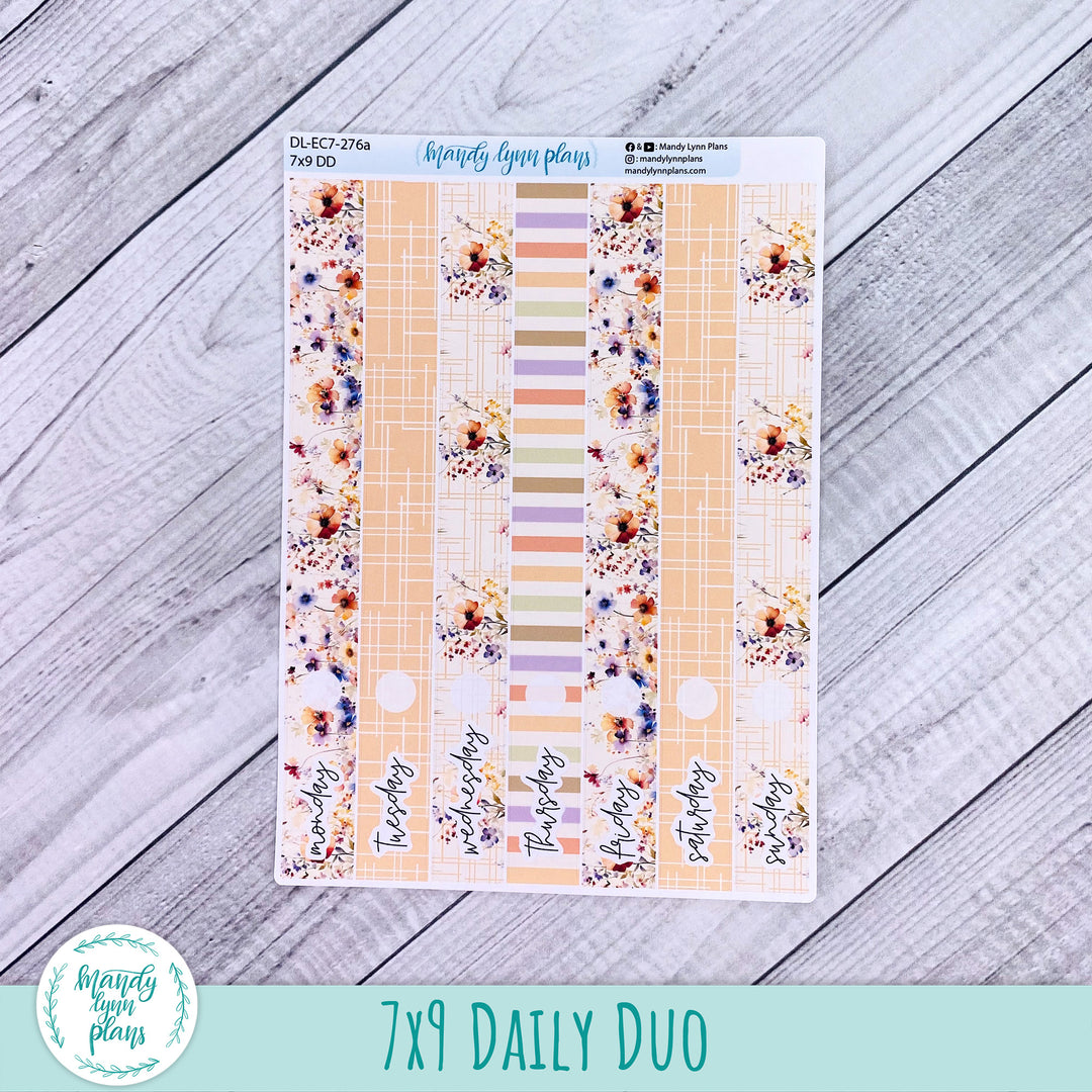 EC 7x9 Daily Duo Kit || Rustic Wildflowers || DL-EC7-276