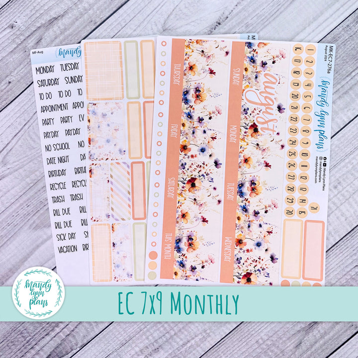 EC 7x9 August Monthly Kit || Rustic Wildflowers || MK-EC7-276