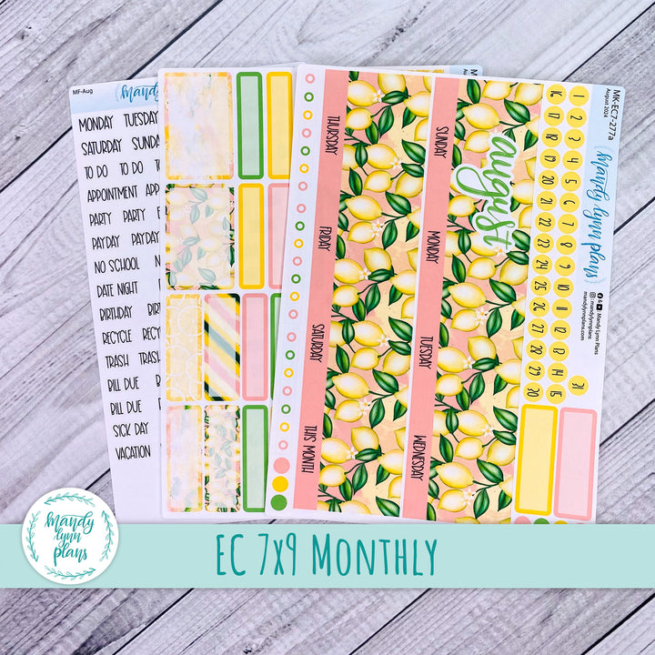 EC 7x9 August Monthly Kit || Lemons || MK-EC7-277