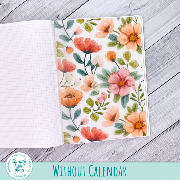 Mid-Century Floral Vellum || 356