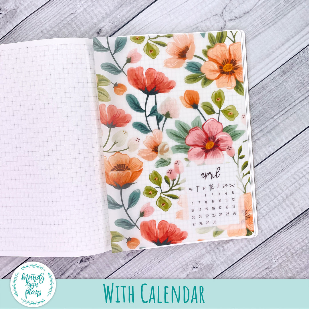 Mid-Century Floral Vellum || 356