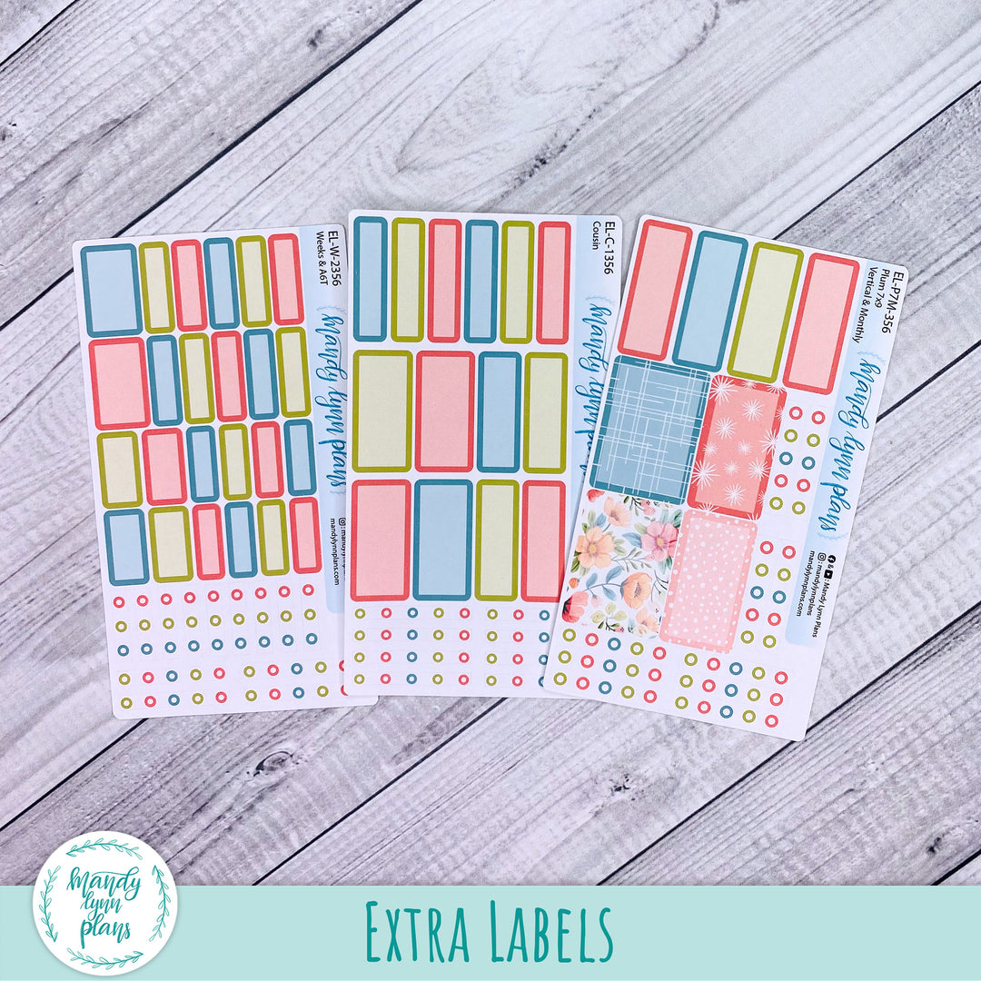 Mid-Century Floral Add-Ons || 356