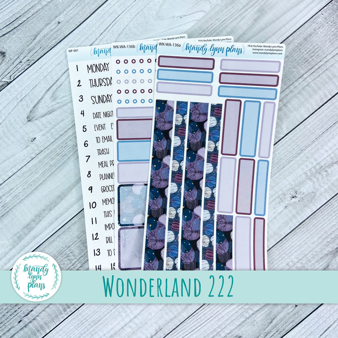 Wonderland 222 Weekly Kit || Spooky || 136