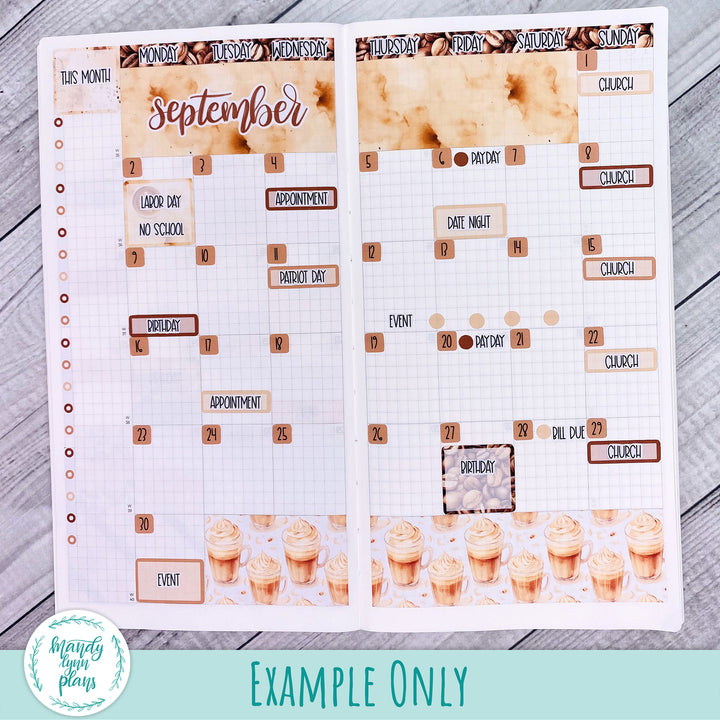 September 2024 Common Planner Monthly Kit || Sunflower Patch || 279