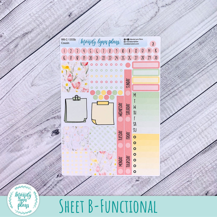 Weekly Kit || Hobonichi Cousin and Weeks || Happy Easter || 355