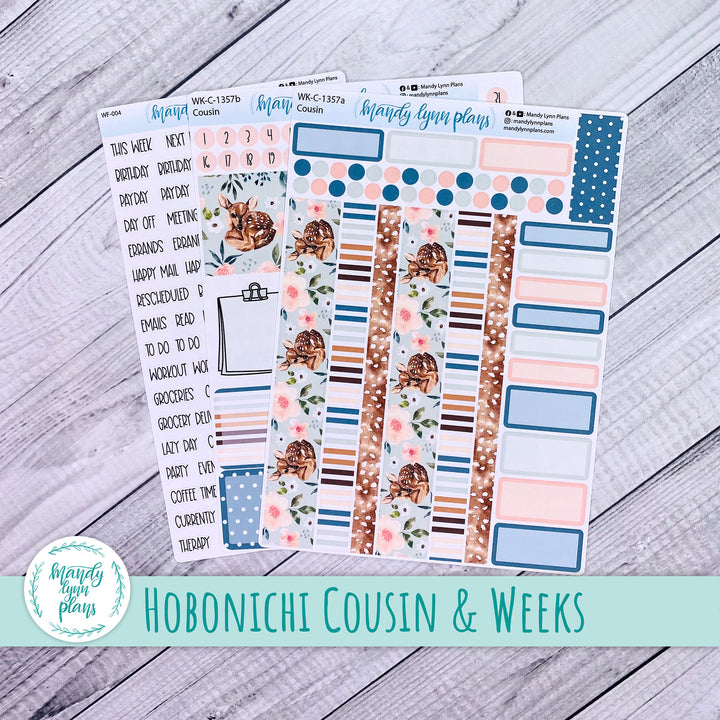 Weekly Kit || Hobonichi Cousin and Weeks || Fawn || 357