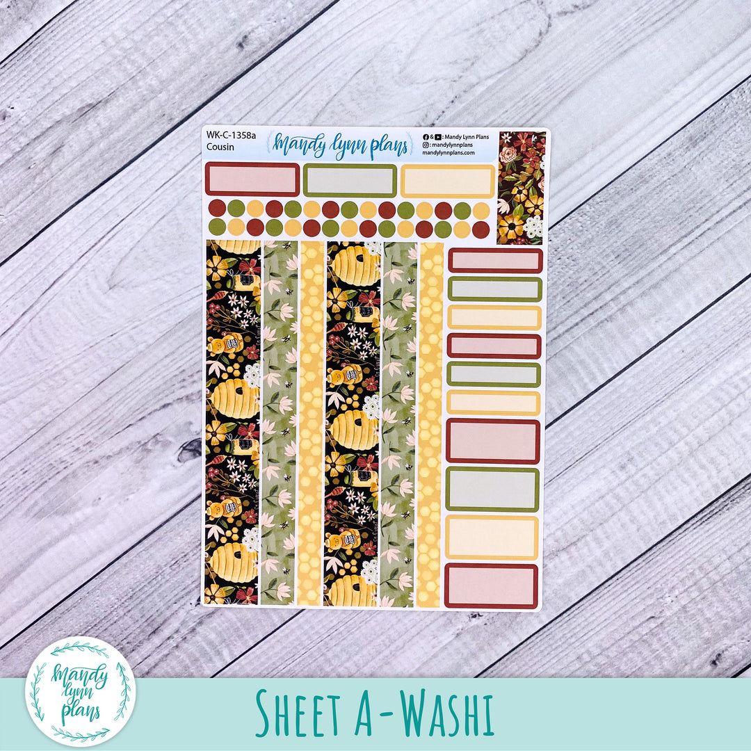 Weekly Kit || Hobonichi Cousin and Weeks || Honey || 358